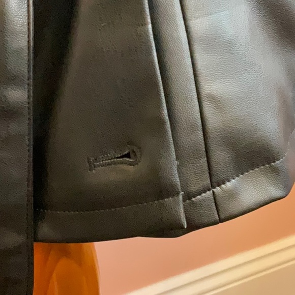 Jason Wu Double Breasted Faux Leather Vest - Picture 7 of 7